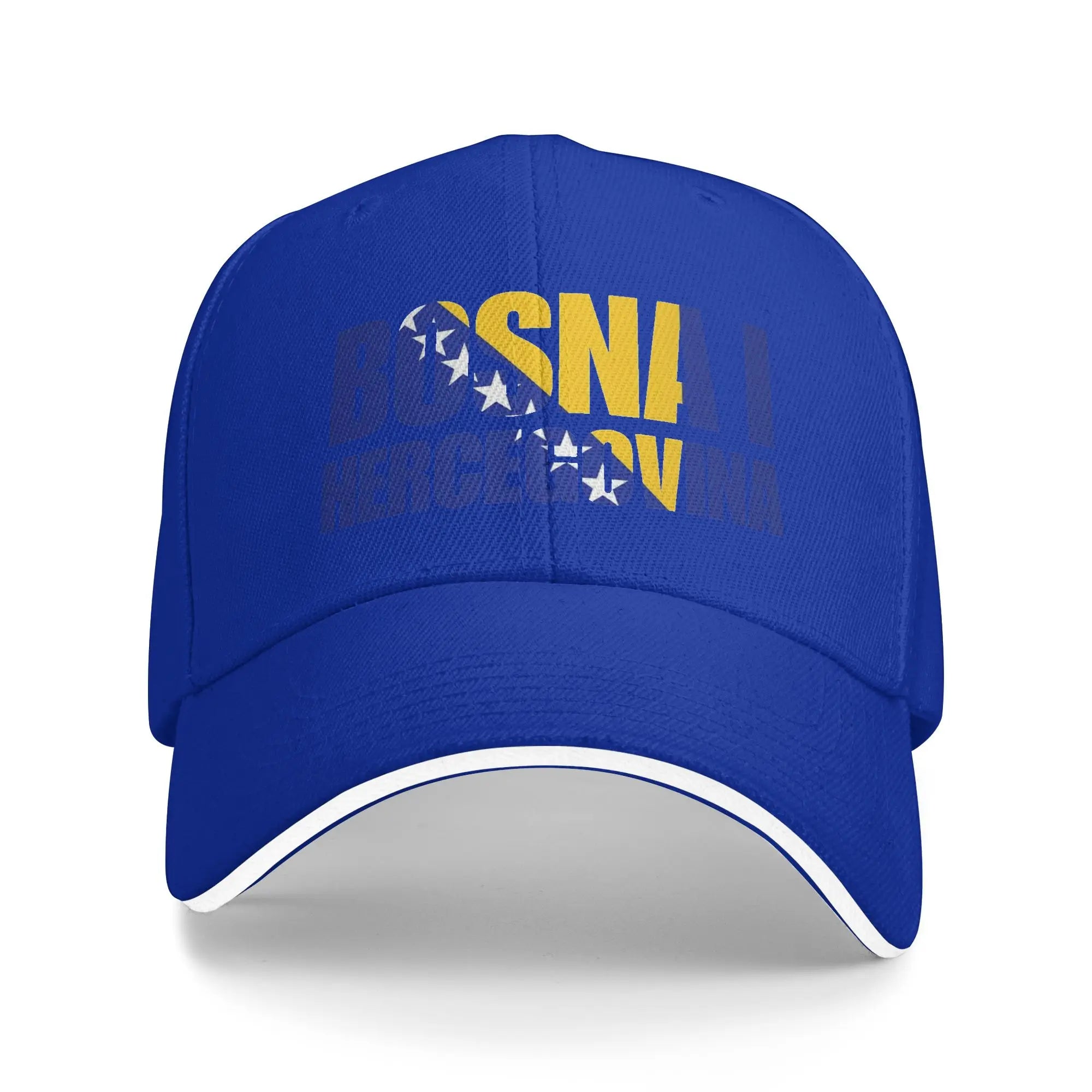 Unisex Bosnia and Herzegovina Flag Outdoor Hat  Trucker Cap Casual Baseball Cap Sports Hats