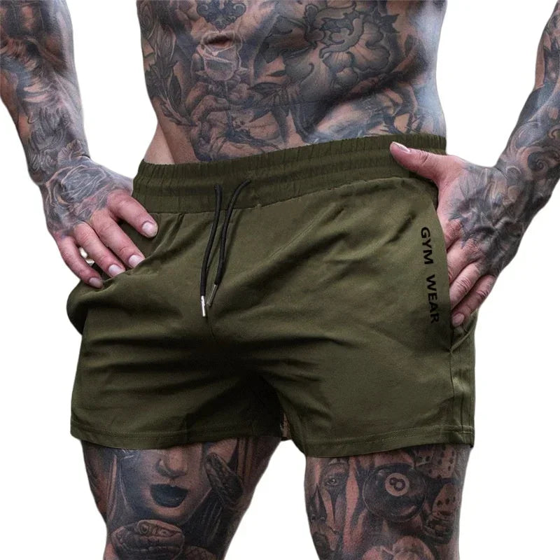 Summer Men Casual Gym Shorts Quick Dry Running Shorts Man Fitness Basketball Shorts Training Sport Beach Shorts Man Clothing 3XL