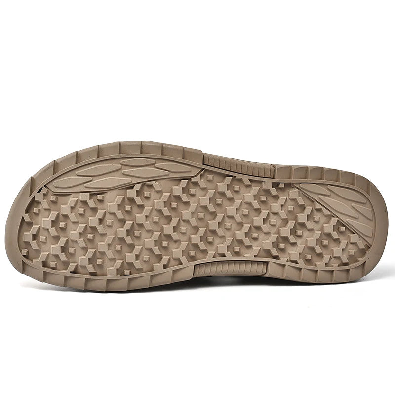 New Mens Sandals Summer Breathable Mesh Sandals Men Outdoor Casual Lightweight Beach Sandals Fashion Men Shoes Large Size 38-46