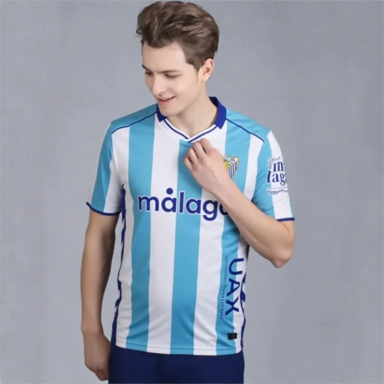 Malaga 26-27 Unisex Blue/Black Football Jersey Casual Training Top Comfortable Fit Adult Outdoor Sports T-Shirt Orange