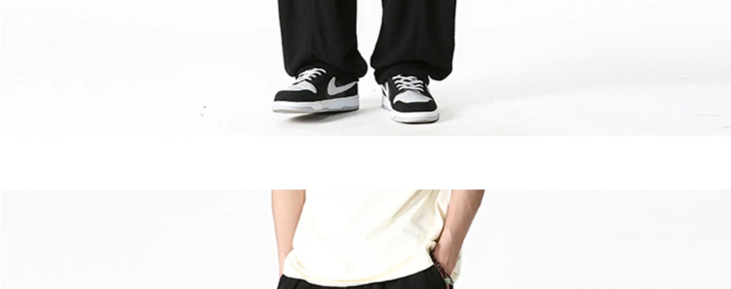 Summer Wide Leg Pants Men's Cotton Linen Harun Loose Pants Men Casual Elastic Waist Circumference Lantern Trousers Plus Size 5XL