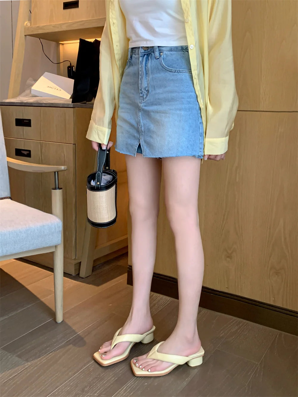 Women's flip-dlop slides sheepskin soft comfortable casual female outdoor beach holidays sandals summer shoes for women slippers