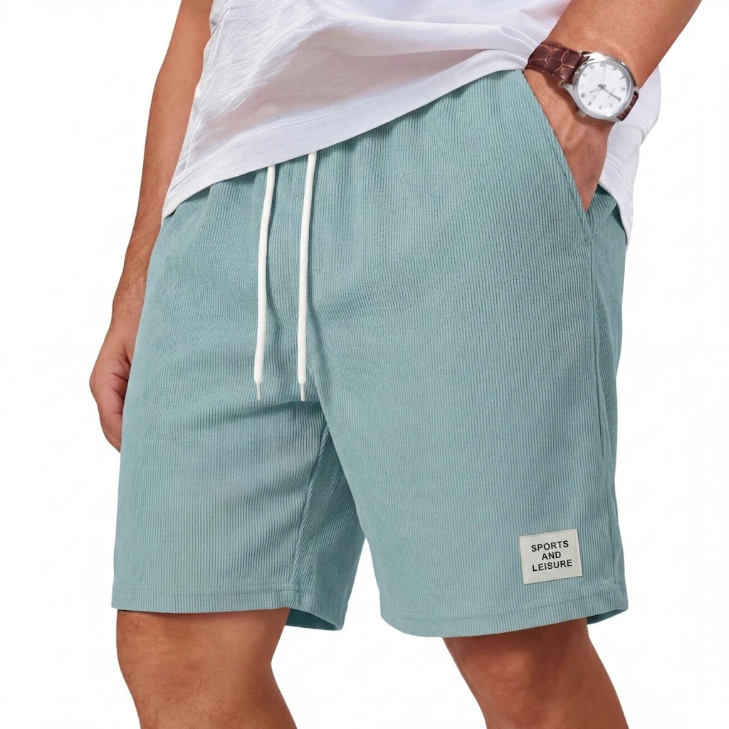 Korean Mens Loose Short Pants Casual Baggy Pant Man Summer Short Lightweight Beach Work Short Pants for Men Gym Man Twill Shorts