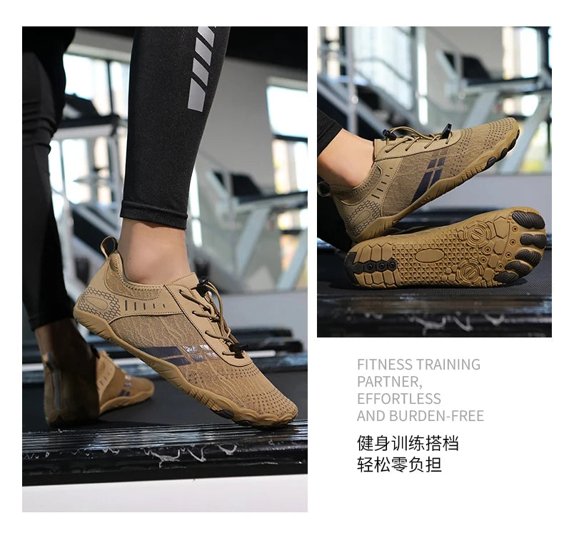 Beach Barefoot Shoes Men Quick-Drying Lightweight Swimming Diving Water Sports Shoes Women Fitness Yoga Upstream Wading Shoes