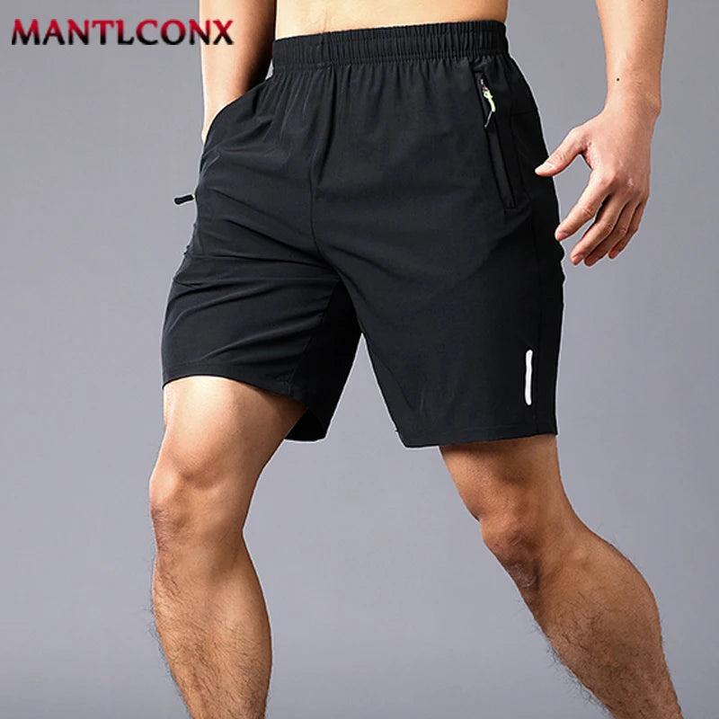 Summer Thin Jogging Men's Shorts Quick Dry Shorts Men's Fitness Sports Short Pants Loose Breathable Board Shorts Male XL-XXXL