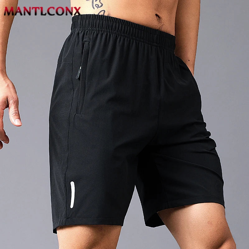 Summer Thin Jogging Men's Shorts Quick Dry Shorts Men's Fitness Sports Short Pants Loose Breathable Board Shorts Male XL-XXXL