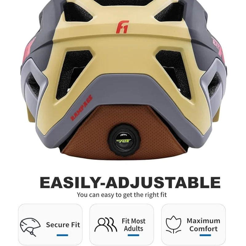 BATFOX 2025 New Mountain Bike Helmet Summer Colorful Cycling Helmet for Adults Youth Men and Women Speed Racing Bicycle Helmets