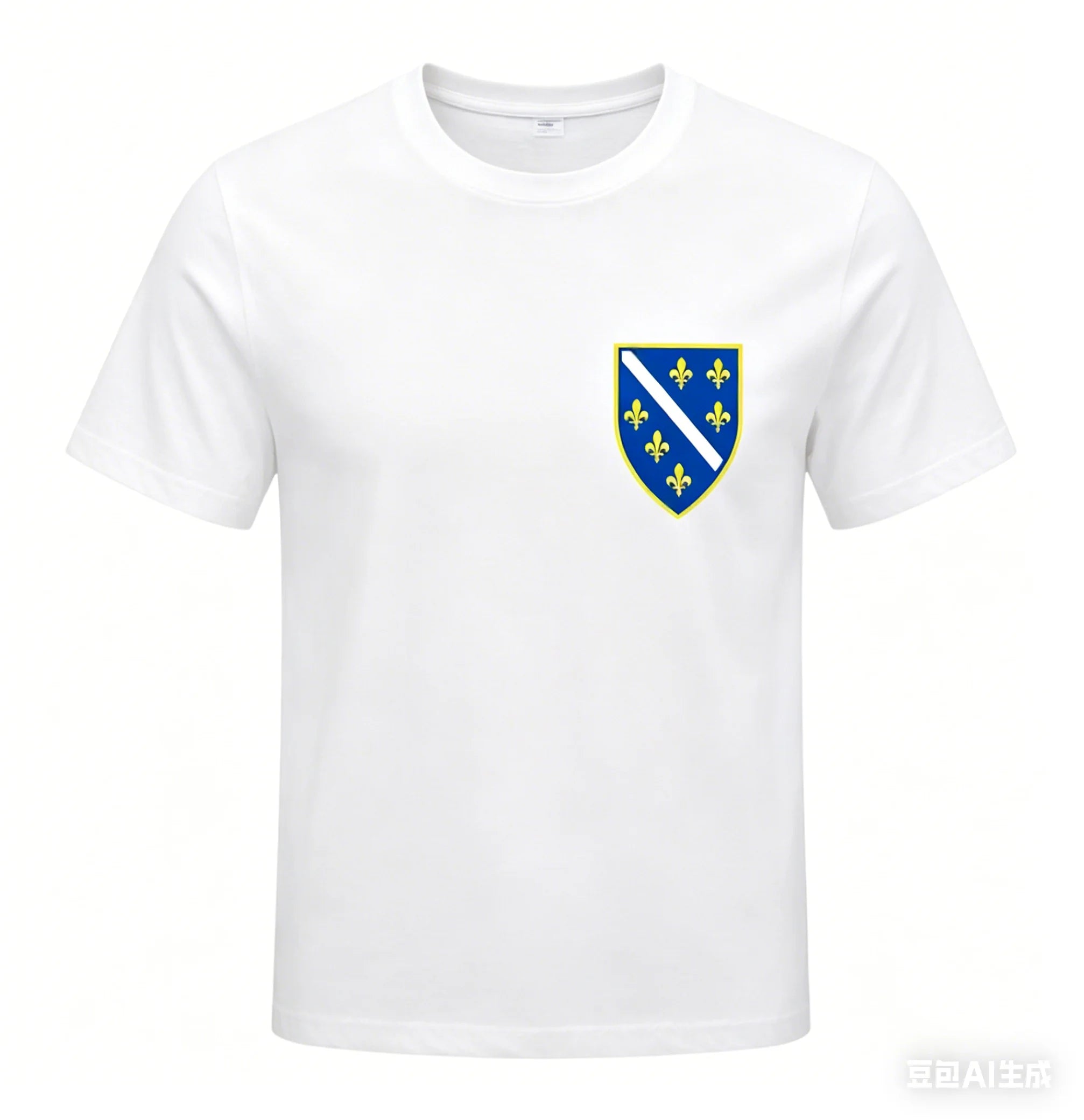 Bosnia and Herzegovina Historical Emblem Printed T-shirt 2026 Summer New Men's Women's Fashion Casual Oversized T-shirt Y2K