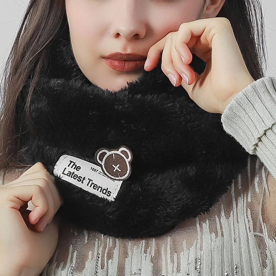 Sports Scarf Knitted Neck Warmer Fashion Soft Women Men Face Cover Winter Skating Running Hiking Thick Cold-proof Collar