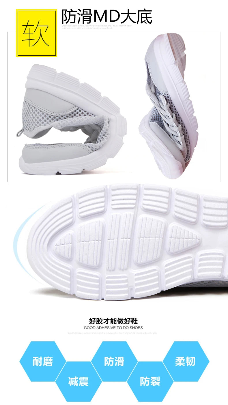 Summer Sneakers for Men Women Lightweight Beach Casual Shoes Plus Size 48 Outdoor Running Shoes