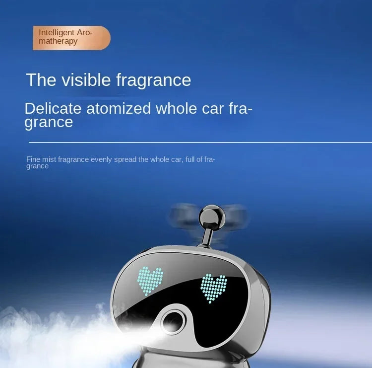 New Car Fragrance Robot Intelligent Aromatherapy Machine Car Perfume Seat High-end Air Purification Aromatherapy Deodorant