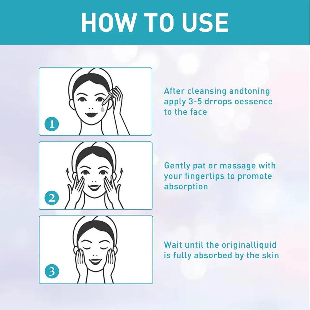 B3 Nicotinamide Serum Facial Anti W-rinkle Lift Firming Fine Lines Lightening Dark Circle Skin Brightening Skincare Products