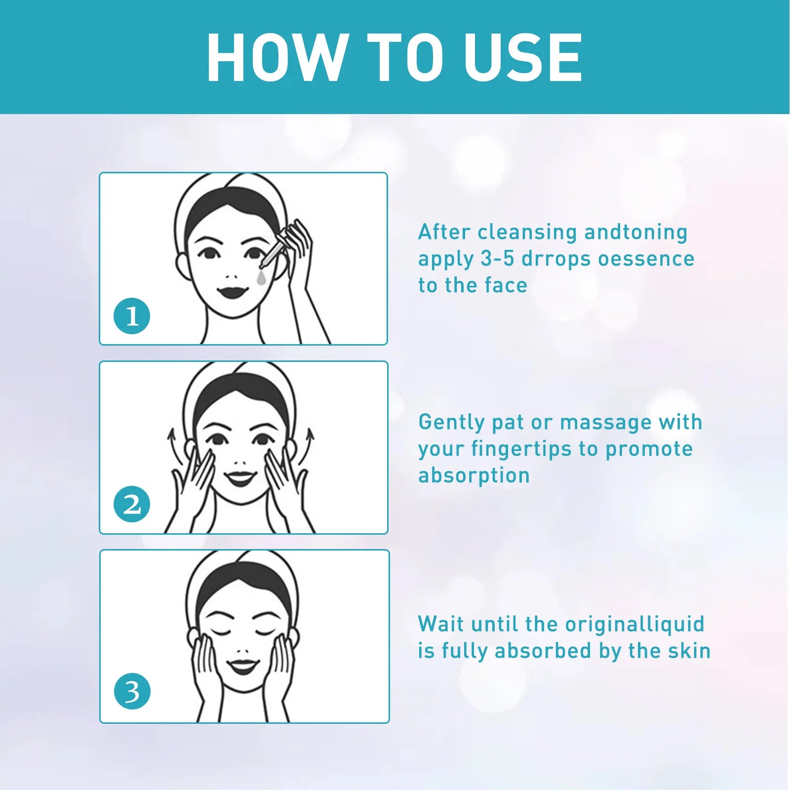 B3 Nicotinamide Serum Facial Anti W-rinkle Lift Firming Fine Lines Lightening Dark Circle Skin Brightening Skincare Products