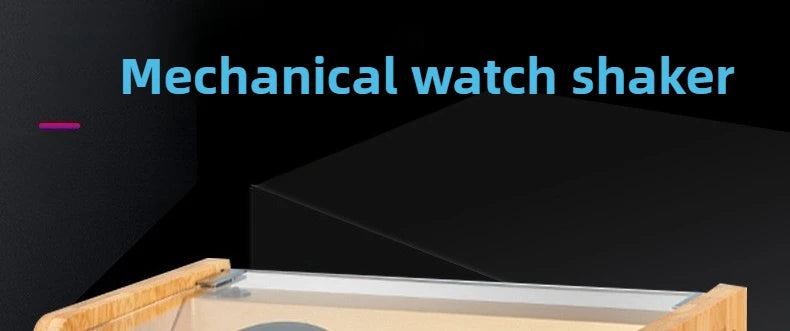 Wooden Watch Winders Silent Automatic Watch Winder Rotating Mechanical Wrist Watches Winder Luxury Watches Storage Boxes