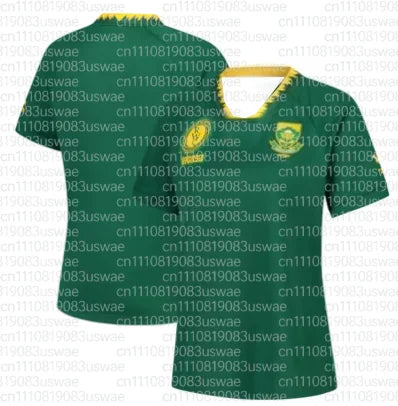 South African Rugby Short Sleeved Football Jersey for Fans Men's T-shirt 3D Printed Outdoor T-shirt for Men's Clothing T-shirts
