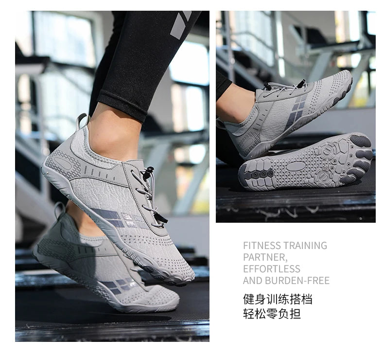Beach Barefoot Shoes Men Quick-Drying Lightweight Swimming Diving Water Sports Shoes Women Fitness Yoga Upstream Wading Shoes