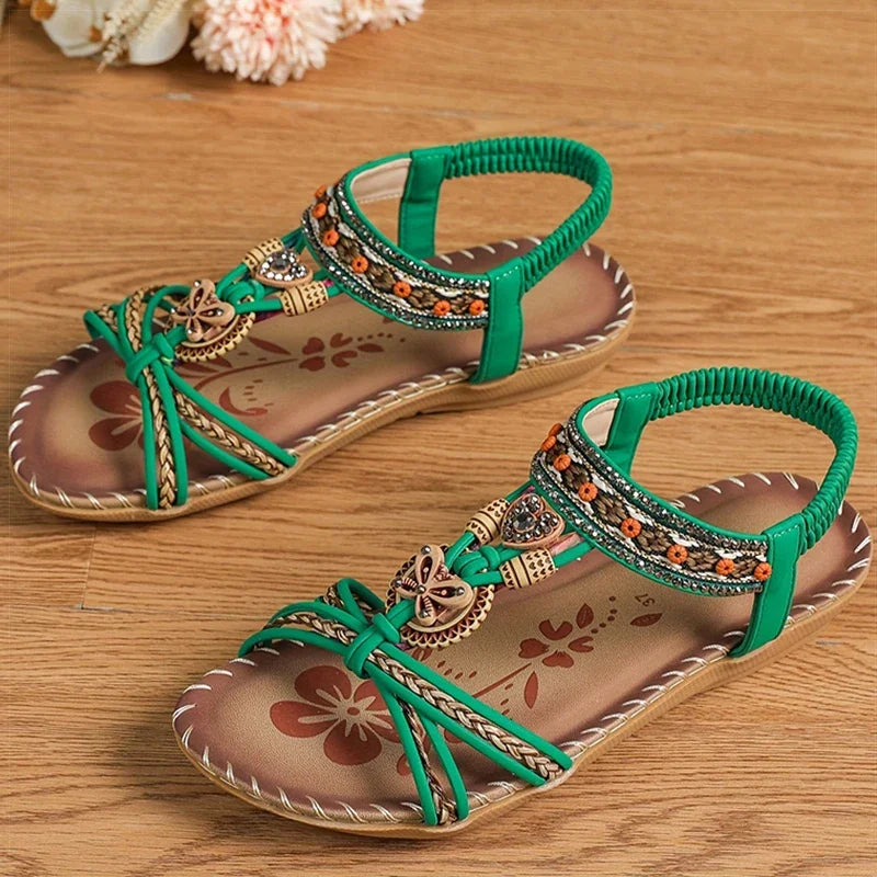 2025 New Women's Sandals Summer Sandals for Shoes Woman Colorful Beach Sandalias De Mujer Non-Slip Summer Footwear Women Mujer