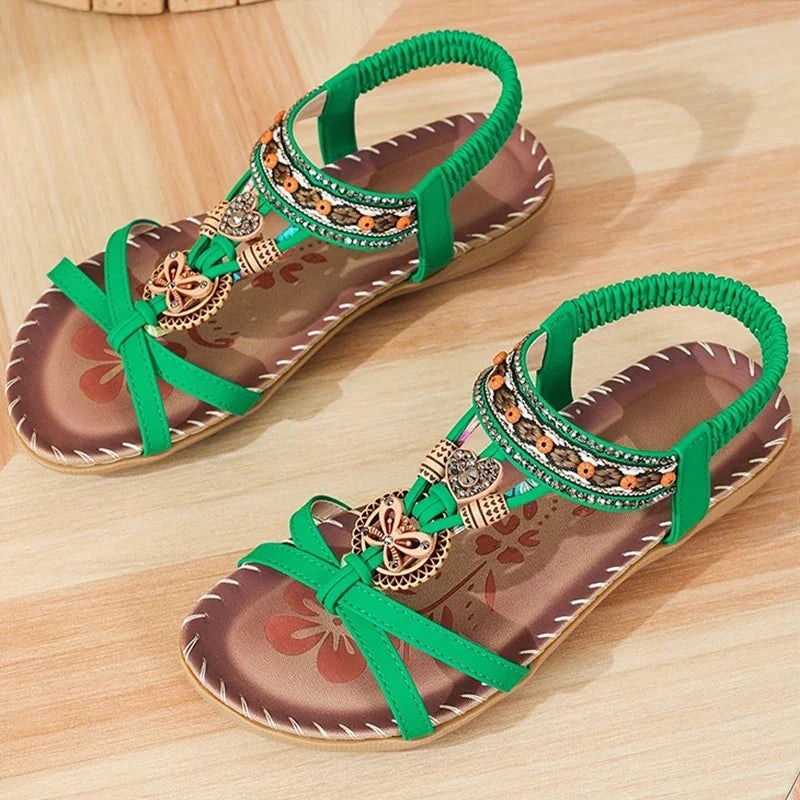 2025 New Women's Sandals Summer Sandals for Shoes Woman Colorful Beach Sandalias De Mujer Non-Slip Summer Footwear Women Mujer