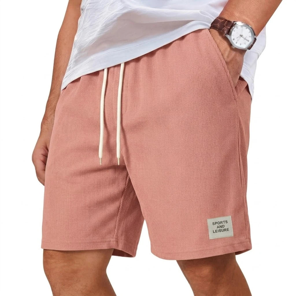 Korean Mens Loose Short Pants Casual Baggy Pant Man Summer Short Lightweight Beach Work Short Pants for Men Gym Man Twill Shorts