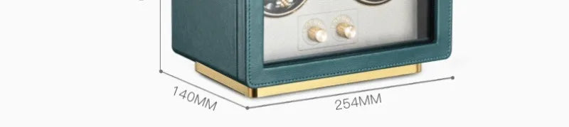 PU Leather Watch Shakers Mute Automatic Watches Winders Collection Protect Mechanical Watches Shaker Transparent Window Winder
