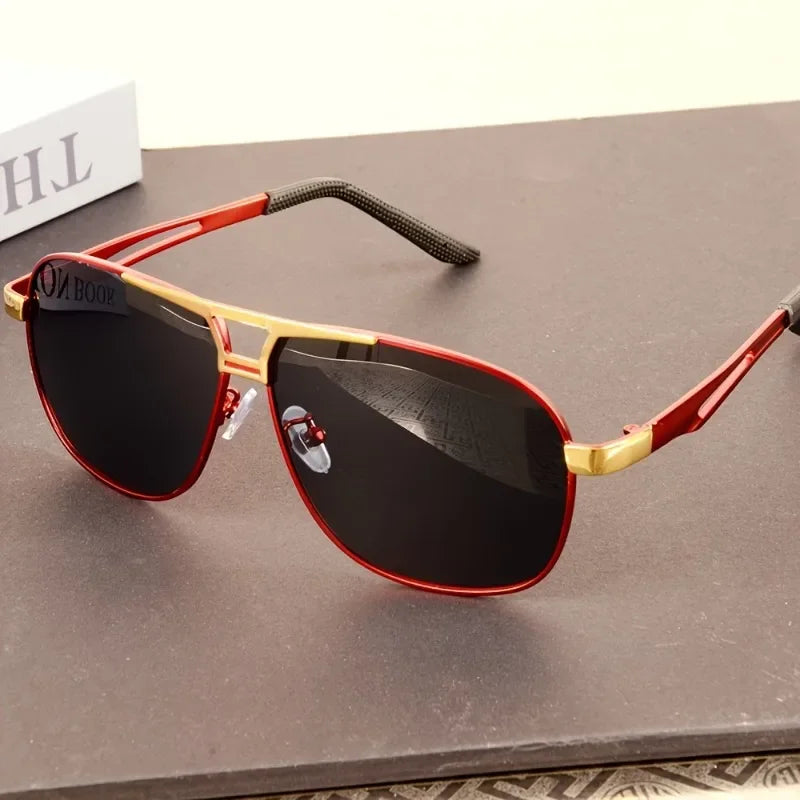 1PCS Unisex Retro Pilot Sunglasses, classic style for daily wear, parties and gifts.