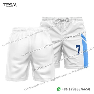 Men Sports T-Shirt Seafood Shrimp Print Short Sleeves Children Casual Loose Shirt Christmas Gift Party Top
