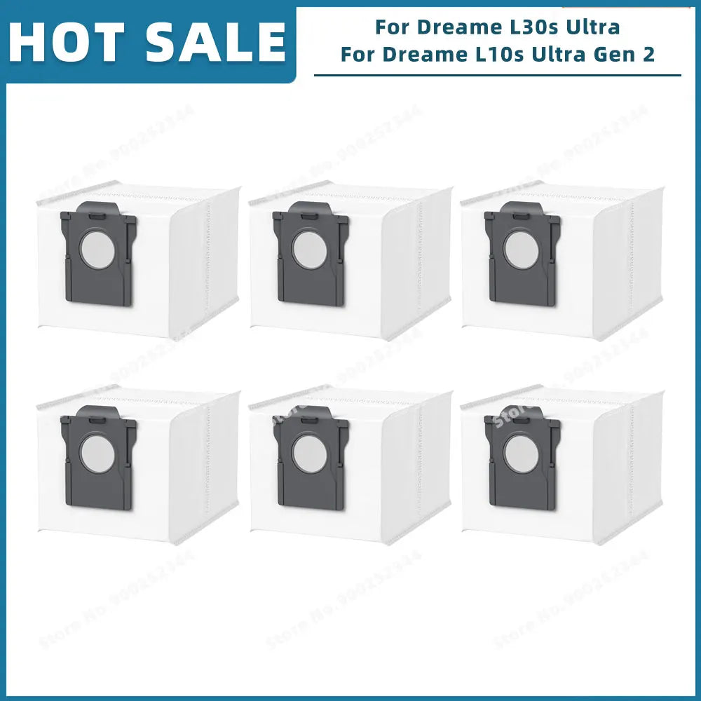 Compatible For Dreame L10s Ultra Gen 2 / L30s Ultra / L30 Pro Ultra Parts Accessories Main Side Brush Filter Mop Cloth Dust Bag
