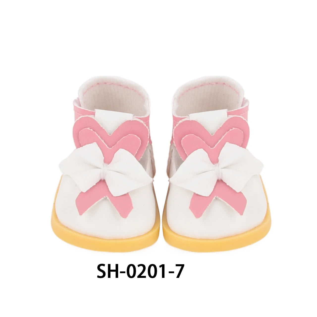 5.5cm Lovely Bow Doll Shoes For 14 Inch American& EXO Doll 1/6 New Mini Shoes Boots Accessories For 32-33 Russia DIY Doll,Nancy