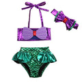 FOCUSNORM 0-5Y Summer Baby Girls Bikini Clothes Set 3pcs Bow Swimwear Swimsuit Bathing Suit