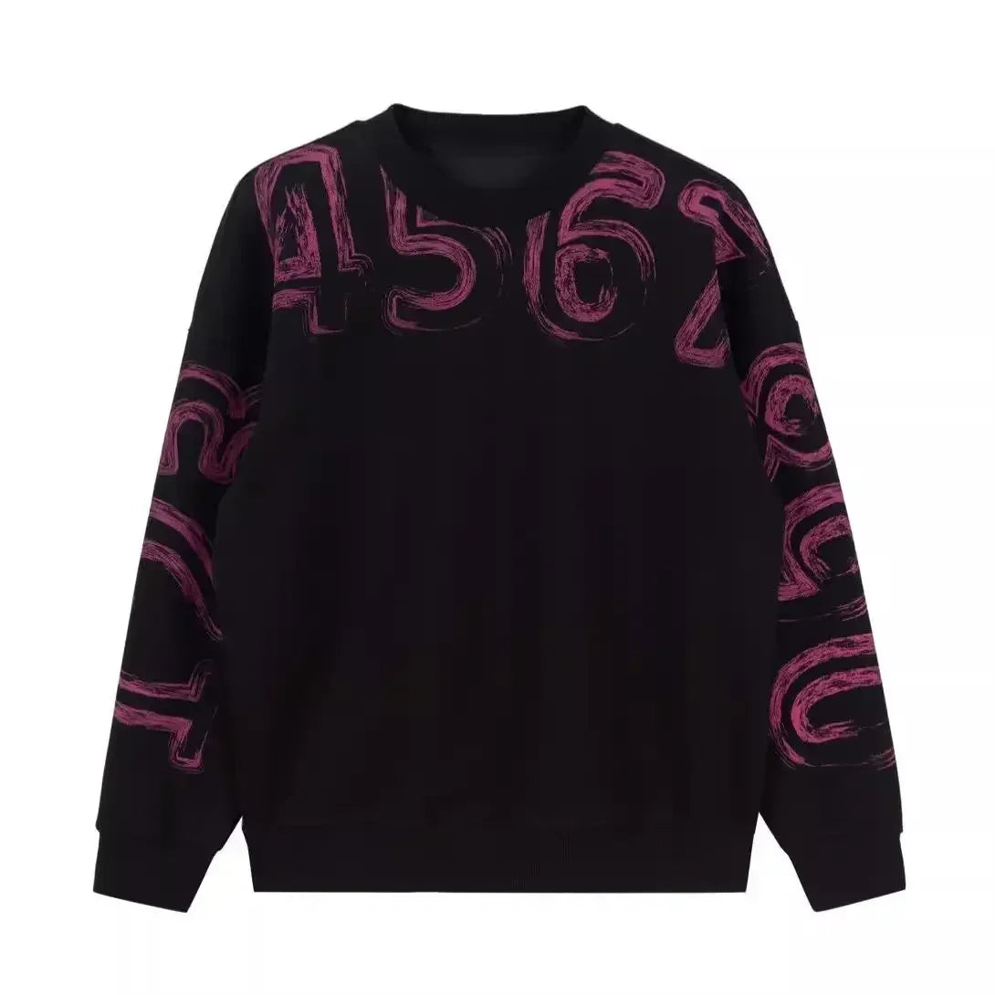 100℅ Cotton Man Pullovers Printed T Shirt for Men Fashion Trends 2025 Sweatshirts Tops Clothing Luxury Social High Quality Brand