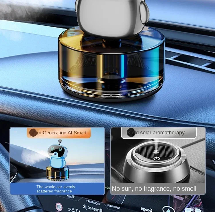 New Car Fragrance Robot Intelligent Aromatherapy Machine Car Perfume Seat High-end Air Purification Aromatherapy Deodorant