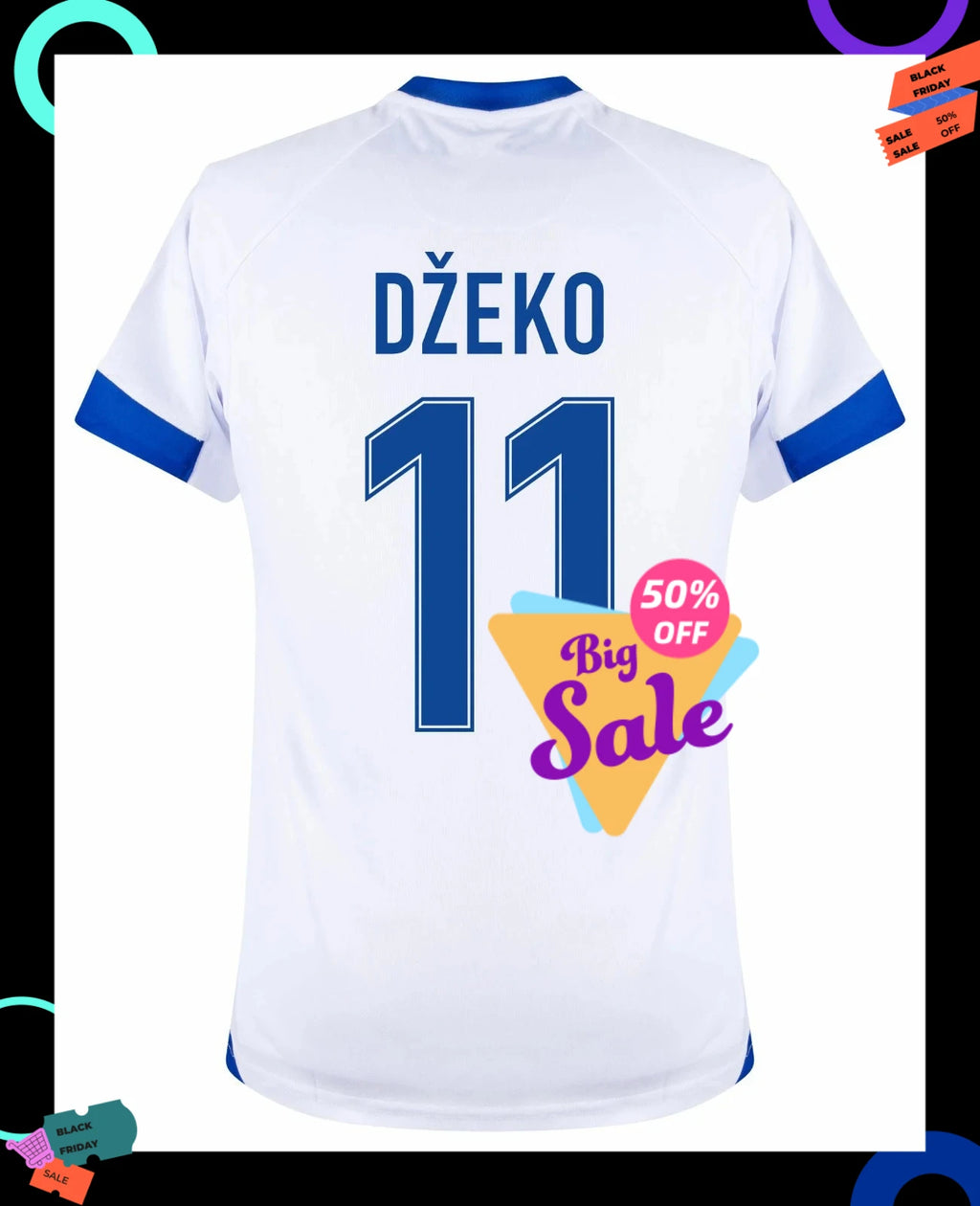 2026 Bosnia and Herzegovina Men's  Sports Jersey Crew Neck T-shirt Quick Dry Breathable Football