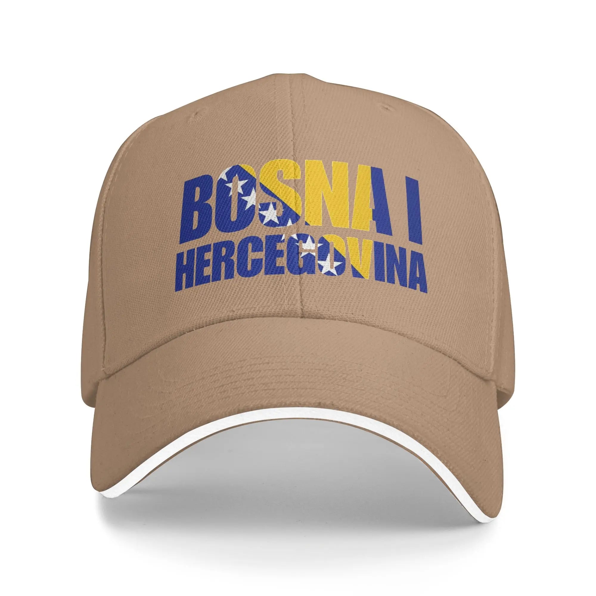 Unisex Bosnia and Herzegovina Flag Outdoor Hat  Trucker Cap Casual Baseball Cap Sports Hats