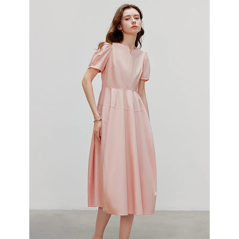 TOYOUTH Women Dress 2025 Summer New Elegant Dress 8529009