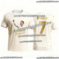 Ronaldo 7 Football Jersey ChatGPT AI Fan Edition Summer Soccer Training Tops Casual Comfortable Sportswear for Men and Children