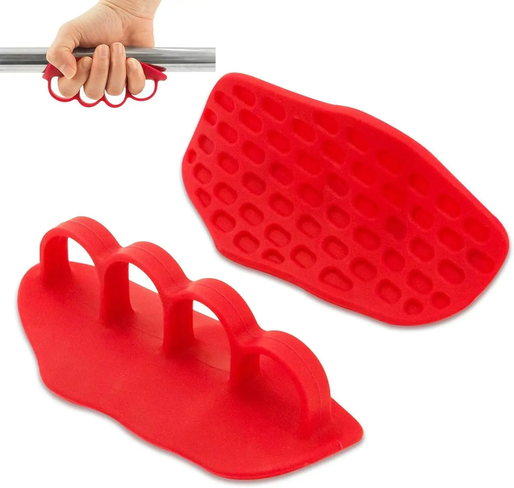 Fitness gloves grip enhancer silicone four hole grip cross training palm handshake manual protection gymnastics exercise，gift