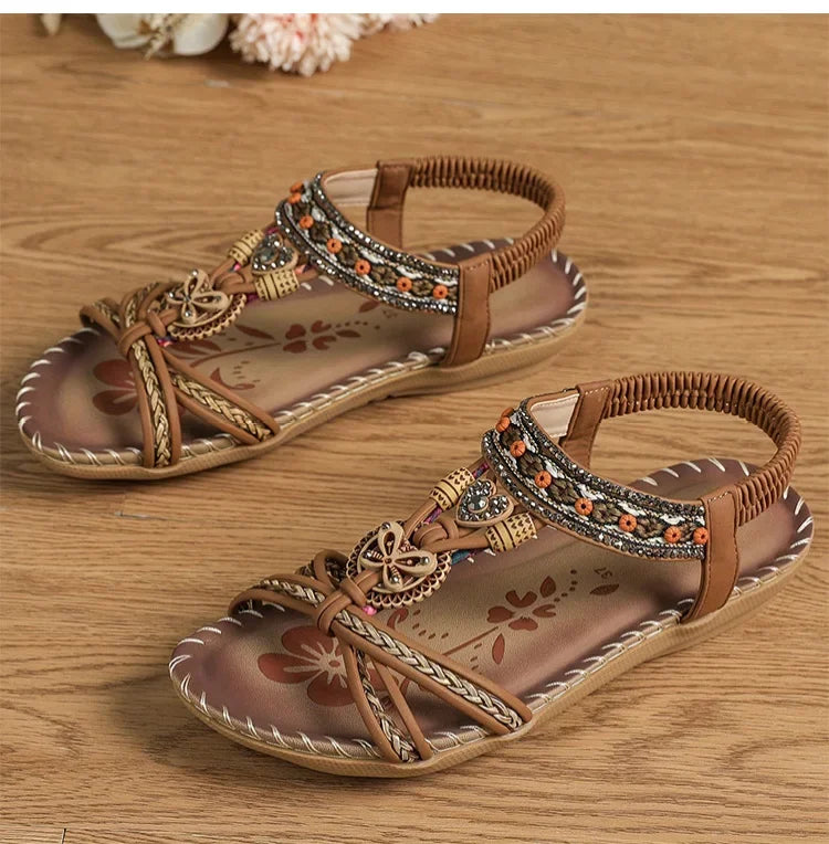 2025 New Women's Sandals Summer Sandals for Shoes Woman Colorful Beach Sandalias De Mujer Non-Slip Summer Footwear Women Mujer