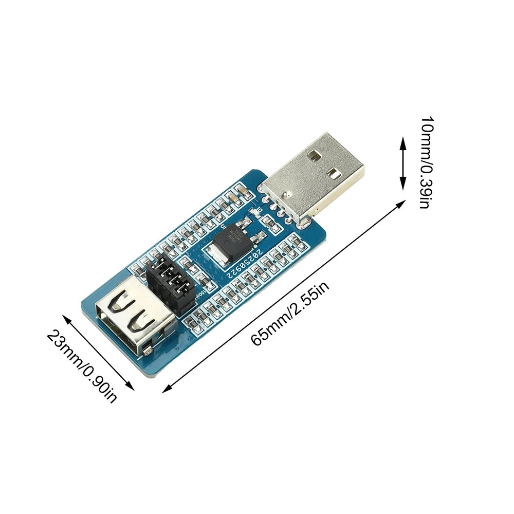 Charging Protection Module USB A Power Bank Virtual Load Anti-Shutdown Module with Switchable Output Current
