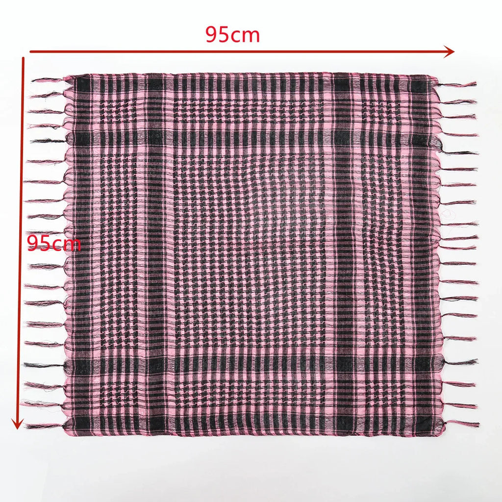 Sports Outdoor Arab Square Scarf Military Enthusiast Tactical Scarf Multi Functional Windproof Sand Proof Warm Neck Headscarf