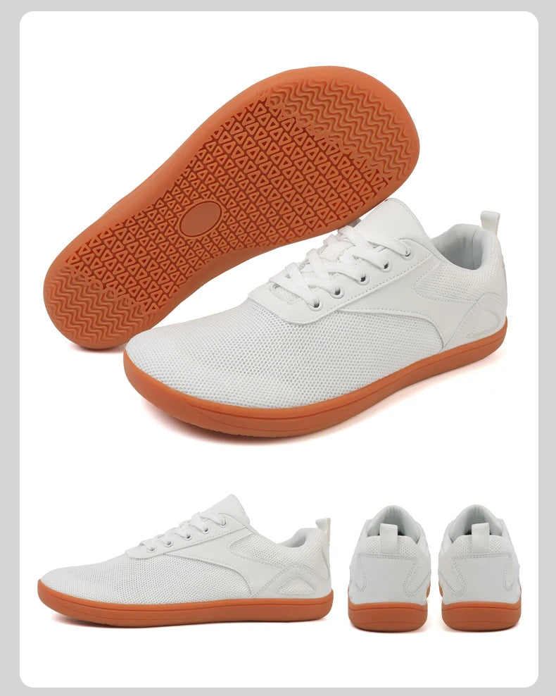 Wide-toed Shoes Men's Fashion Simple Casual Sports Shoes Barefoot Shoes Women's Jogging Shoes Walking Shoes