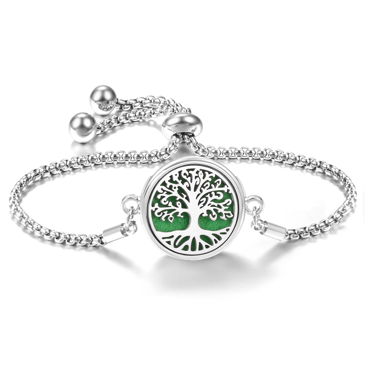 Trendy 20mm Butterfly Insert Pad Aromatherapy Bracelet Stainless Steel Women Essential Oil Diffuser Bangle Support Custom Logo