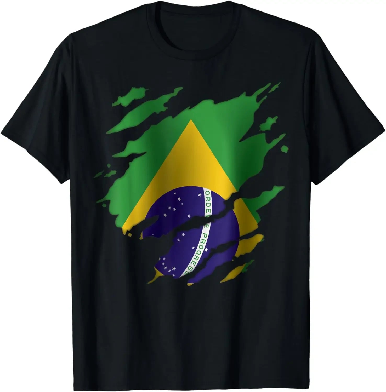 Brazil for Girl Brazilian Flag for Women Brasileira T-Shirt for  Women Streetwear Shirts All Seasons  Brazilian Beauties