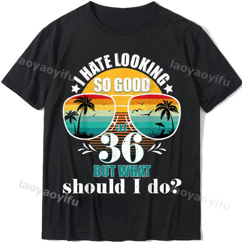 2024 Unisex Summer Tops Tshirt Vintage 1984 Classics Tshire Streetwear Printed T-shirt Top  Retro Style Tshirt