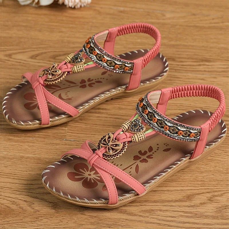 2025 New Women's Sandals Summer Sandals for Shoes Woman Colorful Beach Sandalias De Mujer Non-Slip Summer Footwear Women Mujer