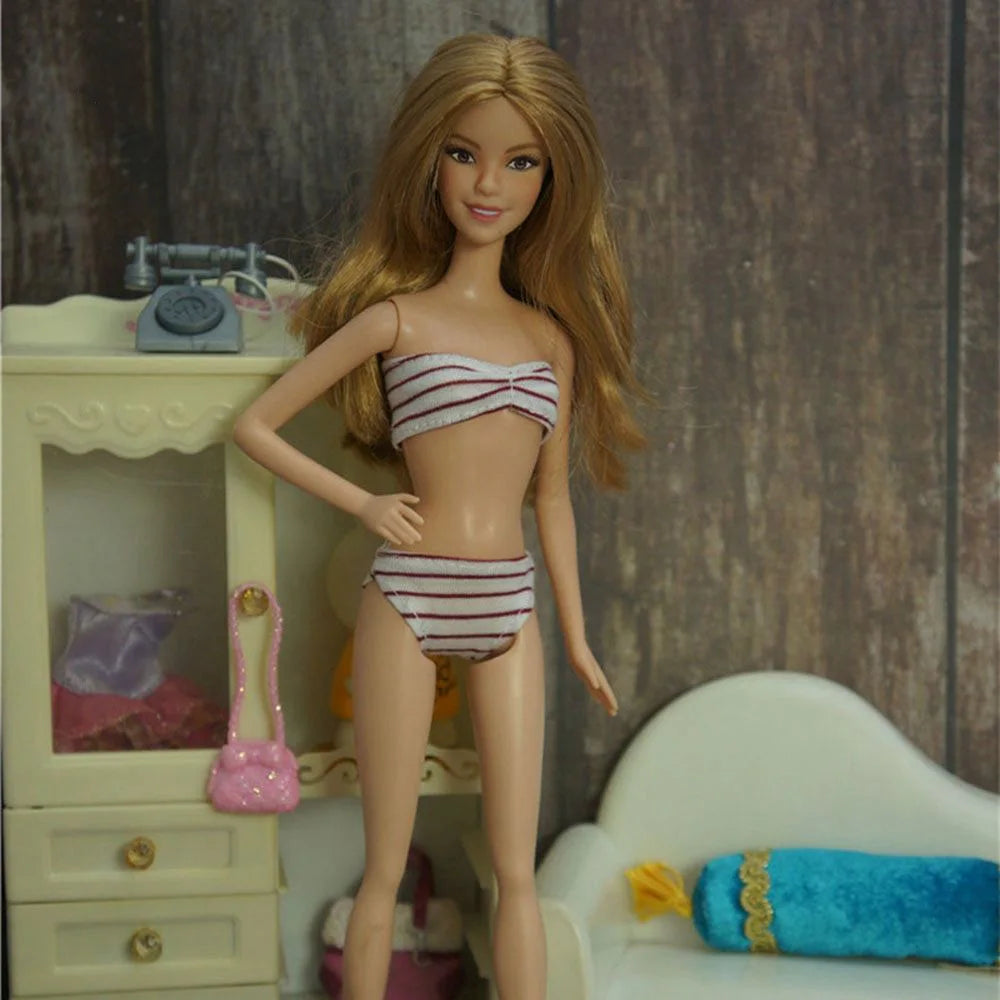 20Styles Doll Swimsuit For 30cm Doll Swimming Clothes 1/6 Male/Female Doll Clothes Short Pants Daily Casual Pants Doll Accessory