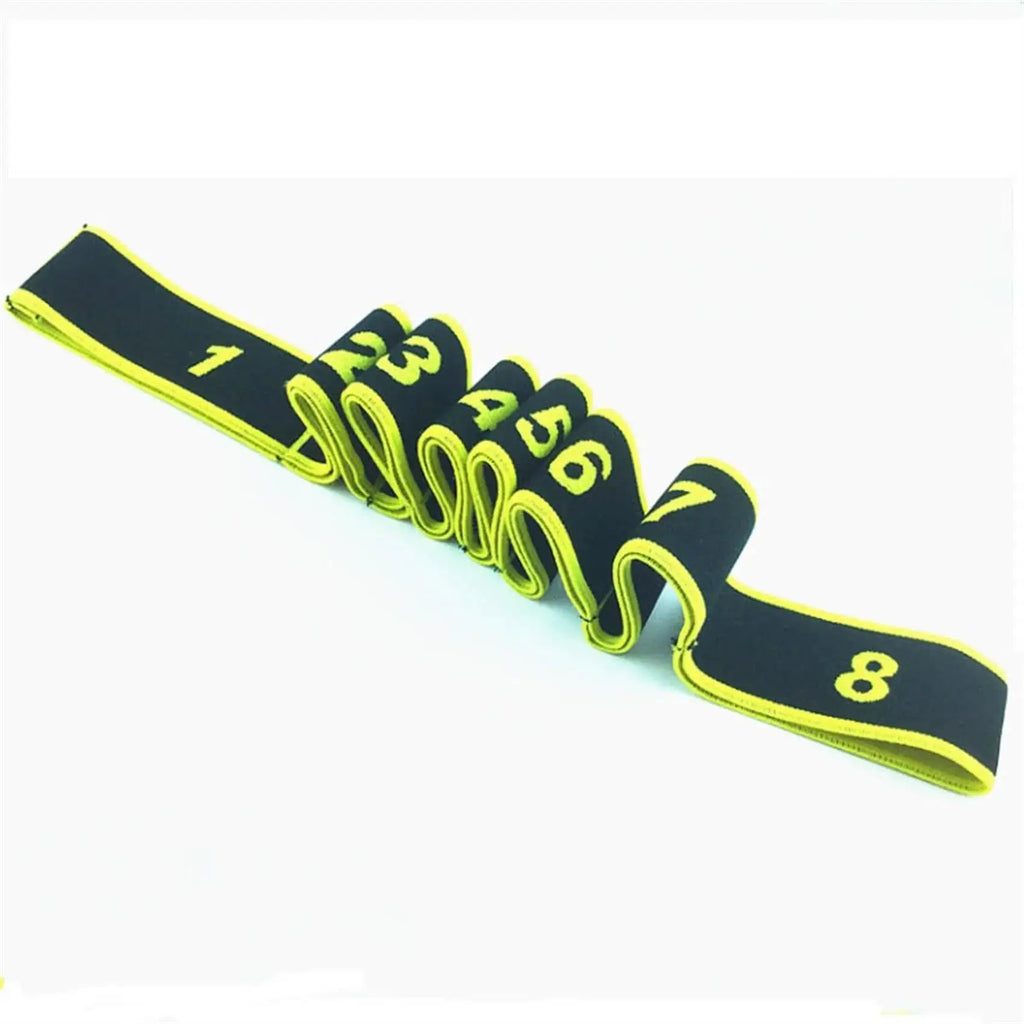 Yoga Belt Professional Gymnastics Supplies Stretch Resistance Band Indoor Gym Elastic Fitness Training Equipment