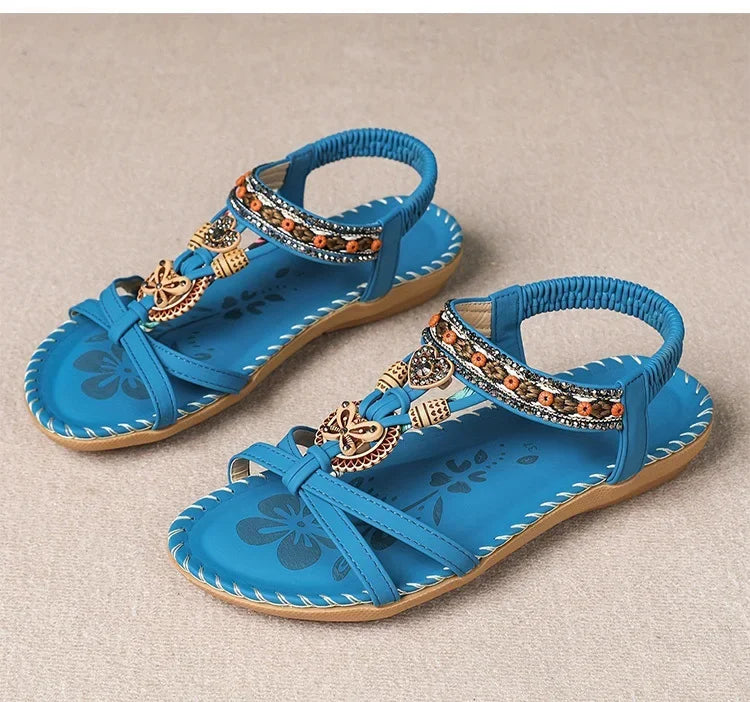 2025 New Women's Sandals Summer Sandals for Shoes Woman Colorful Beach Sandalias De Mujer Non-Slip Summer Footwear Women Mujer