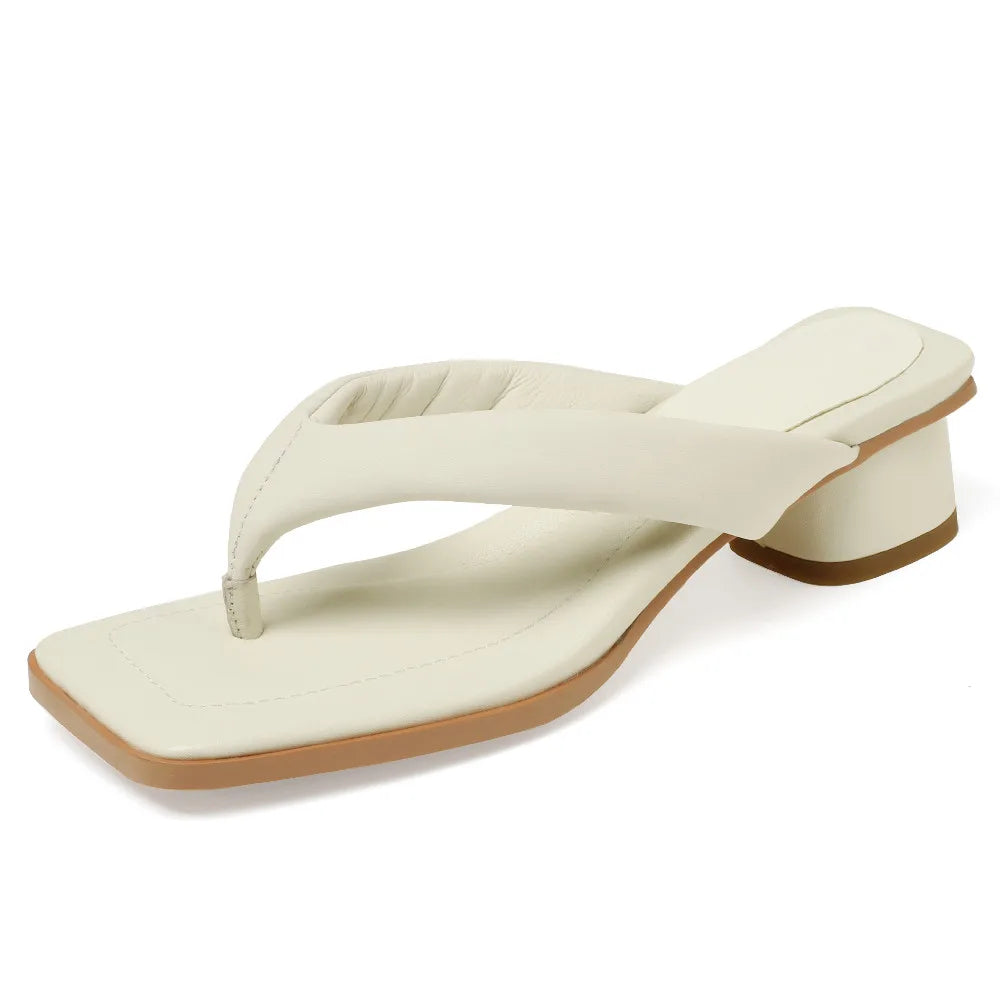 Women's flip-dlop slides sheepskin soft comfortable casual female outdoor beach holidays sandals summer shoes for women slippers