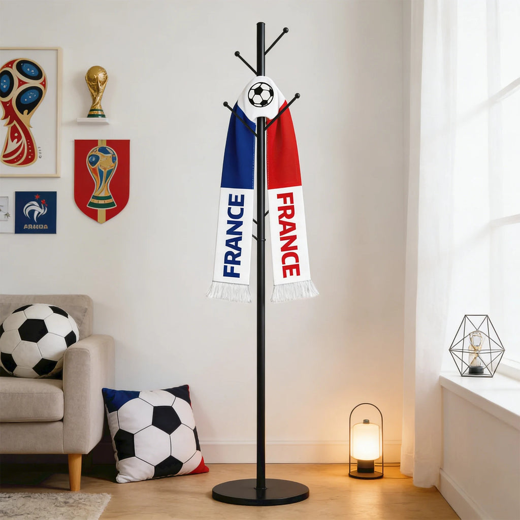Football Fan Scarf National Flag Print Neck Warmer Soccer Match Party Accessory Cheerleading Prop