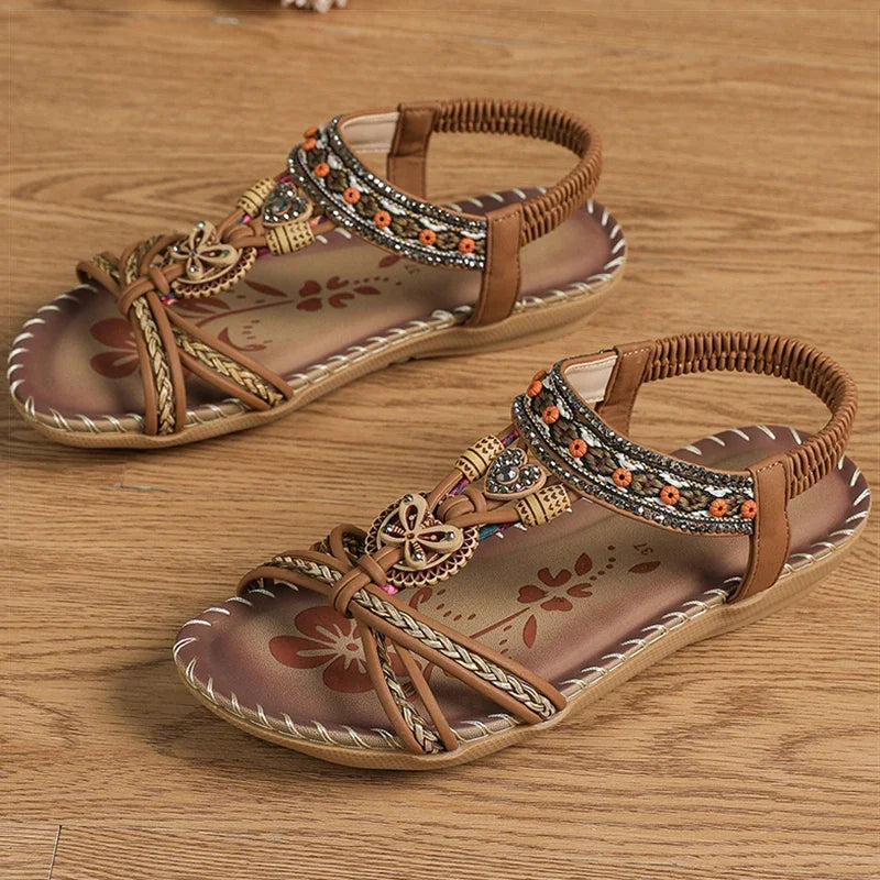 2025 New Women's Sandals Summer Sandals for Shoes Woman Colorful Beach Sandalias De Mujer Non-Slip Summer Footwear Women Mujer
